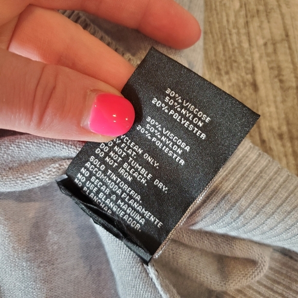 NWT X-Ray Jeans Men's Grey V-Neck Sweater Slim Fit Size XXL - Picture 8 of 16